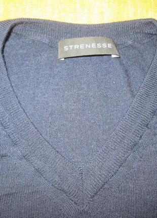 Кофта кашемировая свитер, пуловер strenesse оригинал джемпер шерсть + кашемир5 фото