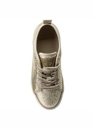 Guess кросівки jolie fljli3 lel12 gold кеды стильные оригинал бренд классные модные красивые3 фото