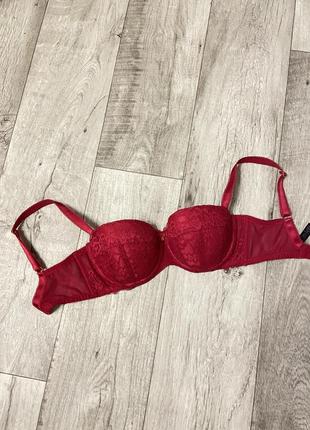 Новий червоно-рожевий бюстгальтер  ann summers розмір 70f1 фото