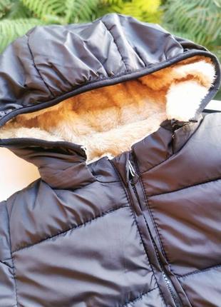 Стильная демисезонная куртка / меховая подкладка4 фото