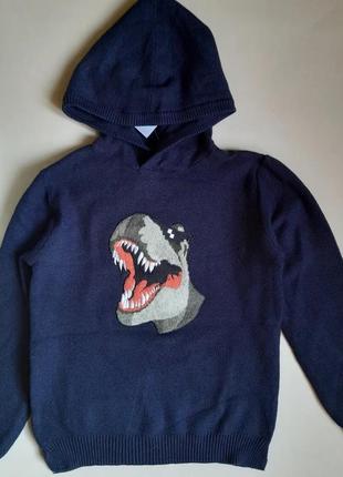Свитер худи с динозавром t-rex kiabi