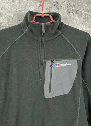 Мужская крутая оригинальная флисовая кофта berghaus размер s2 фото