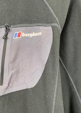 Мужская крутая оригинальная флисовая кофта berghaus размер s4 фото