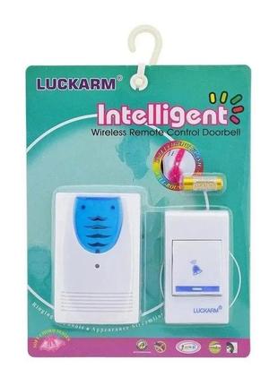 Дверний дзвінок від батарейок luckarm intelligent 8203 бездротовий3 фото