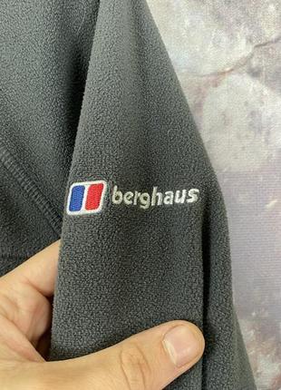 Мужская крутая оригинальная флисовая кофта berghaus размер l4 фото