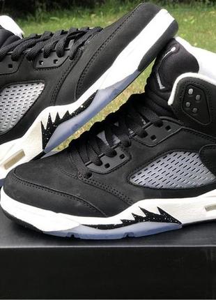 Кросівки nike air jordan 5 retro moonlight джордан ретро ct4838-0117 фото