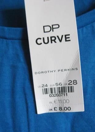 Нова суперстрейч. туніка "dorothy perkins" р.58 котон 100%2 фото