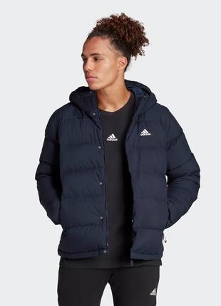 Пуховик adidas 3-stripes long down
