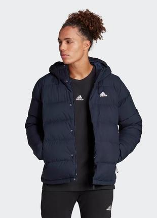 Пуховик adidas helionic hooded down1 фото