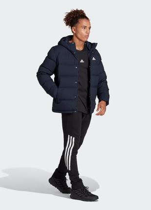 Пуховик adidas helionic hooded down6 фото