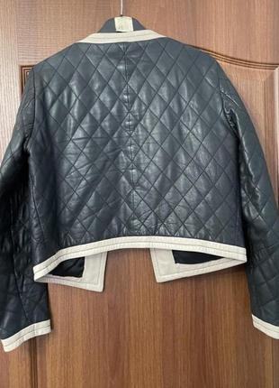 Брендова куртка з натуральної шкіри2 фото