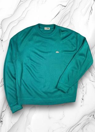 Винтажий свитер свитшот lacoste vintage