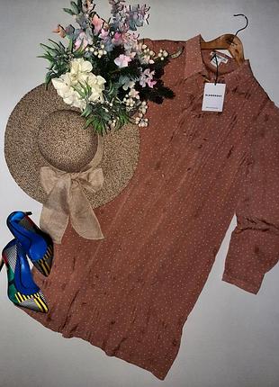 Роскошное новое шифоновое платье / платье рубашка