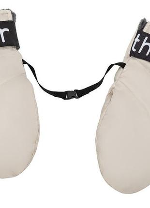 Рукавиці bair thermo mittens desert beige бежевий