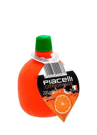 Сік апельсина концентрований piacelli citriorange, 200 мл,, у пластиковій пляшці з дозатором