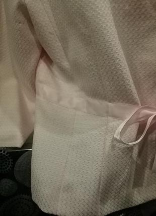 Нежно розовый пиджак от gimmaron dress2 фото