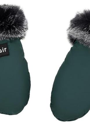 Рукавиці bair northmuff forest green зелений