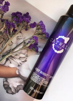 Спрей пена доя объема волос tigi root boost spray1 фото