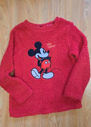 Кофта теплая микки 152-158