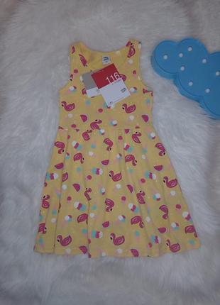 Літнє плаття платтяко фламінго