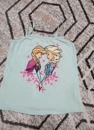 Маечка frozen холодное сердце