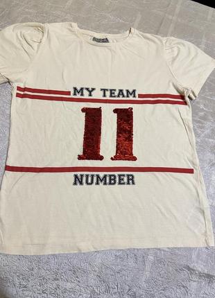 Футболка от destination, новый из стока, размер s (на 14-15 лет) ткань коттон пог 47 длина 59