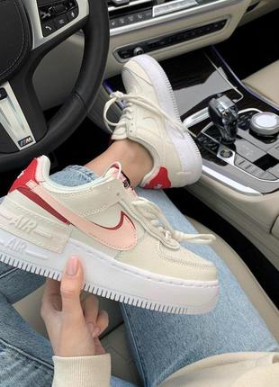 Nike air force shadow шикарные женские кроссовки найк (весна-лето-осень)😍4 фото