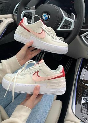 Nike air force shadow шикарные женские кроссовки найк (весна-лето-осень)😍3 фото