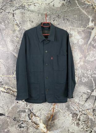 Мужская крутая оригинальная джинсовка levi`s размер l