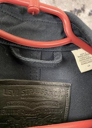 Мужская крутая оригинальная джинсовка levi`s размер l5 фото