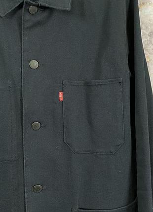 Мужская крутая оригинальная джинсовка levi`s размер l4 фото