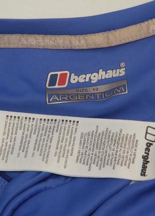 Berghaus argentium рр 10 s-m  футболка треккинговая быстро сохнущая8 фото