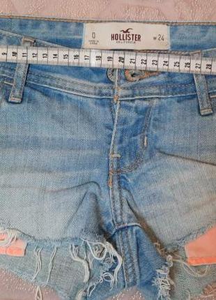 Крутые джинсовые укороченные шорты, итальялия1 фото