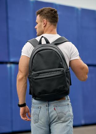 Мужской вместительный рюкзак sambag zard lst - чёрный8 фото