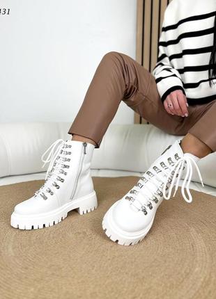 Женские ботинки на шнуровке, натуральная кожа замша в разных цветах, демисезонные и зимние2 фото