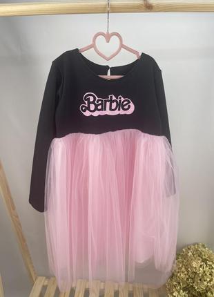 Платье праздничное пышное для девочек в стиле barbie