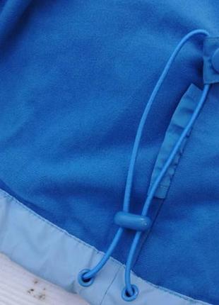 Голубая куртка на тоненькой баечке.4 фото