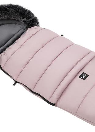 Зимний конверт bair arctic nr-2 pink powder розовый1 фото