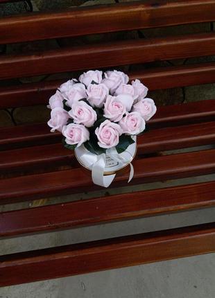Мильні троянди (мікс № 11) для створення розкішних нев'янучий букетів і композицій з мила