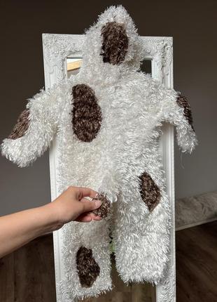 Теплый костюм собачки ромпер травка собачки 12-18м кингуми пес милый комбинезон собака человечек 18-24м2 фото