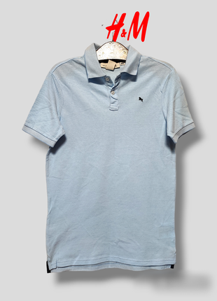 Поло хлопок футболка с воротником