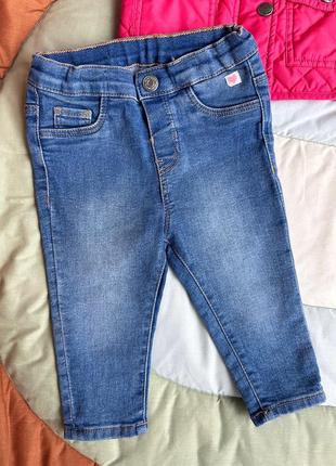 Штанці штани джинси 6-9 міс1 фото