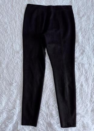 Черные замшевые брюки tu6 фото
