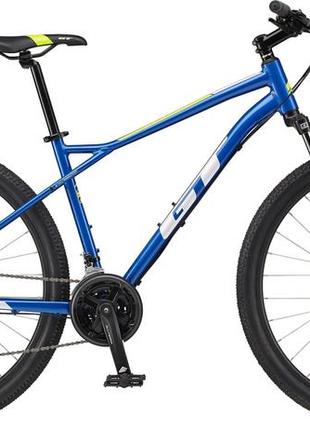 Велосипед 27,5" gt aggressor sport рама - s blu