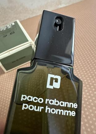 Paco rabanne pour homme туалетна вода оригінал вінтаж2 фото