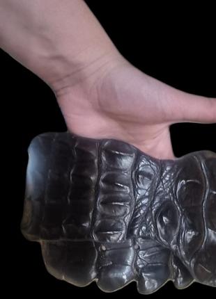 Широкий ремень тх кожи рептилии