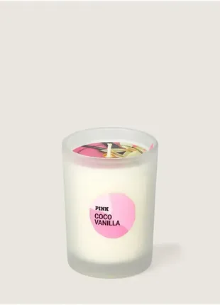 Свічка ароматизована victoria's secret pink scented candle coco vanilla3 фото