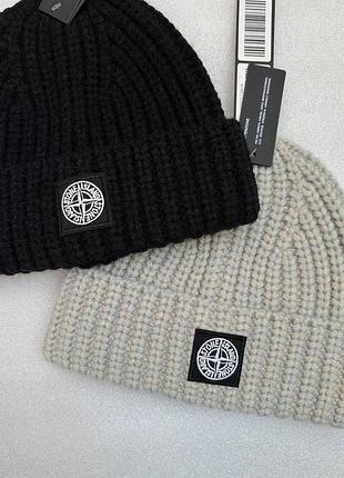Stone island шапка стон