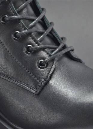 Женские модные зимние кожаные ботинки высокие черные corso vito 0228380296 фото