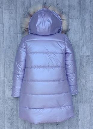 Пуховик зимняя куртка девочка6 фото